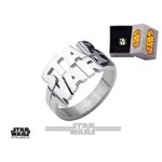 Star Wars Cutout Stainless Steel Ring Star Wars Cutout Stainless Steel Ring
